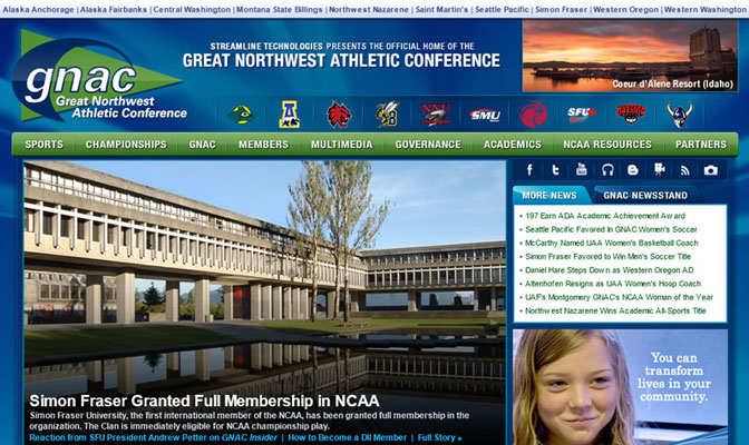 The GNAC officially launched its new web site Monday.